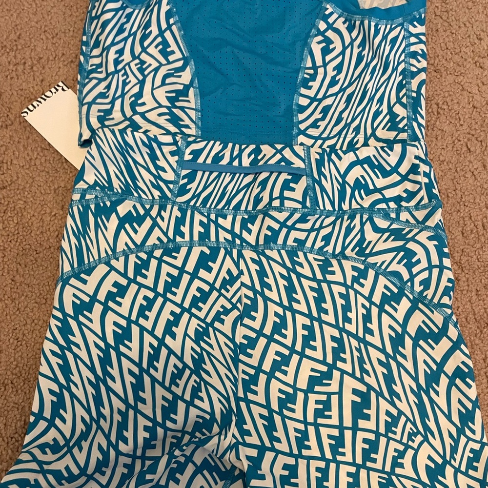 SOLD OFFLINE! Authentic Fendi Vertigo shorts set size L. New with tags.